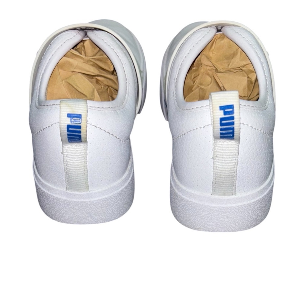 (B) Puma Slip On Shoes White (3c) - Picture 3 of 10